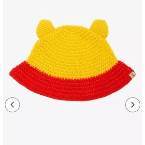 Disney Winnie the Pooh Knit Crochet Bucket Hat